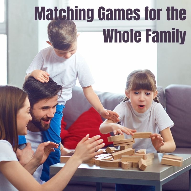 good matching games for kids and family